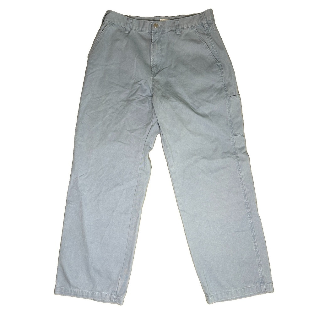 OBEY Propaganda Wide Leg Men's Carpenter Pant - Light Blue - Size 32x30